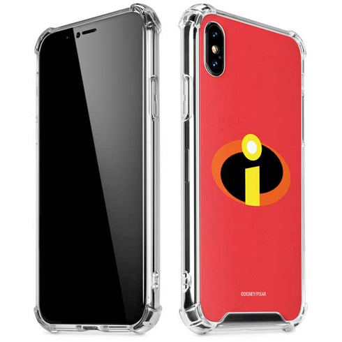 Disney The Incredibles Main Logo iPhone XS Max Clear Case